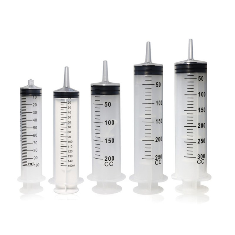 Cheap Syringe Plastic Injector Mixed Capacities Animal Feeding Glue Dispensing Non-medical PP Syringe