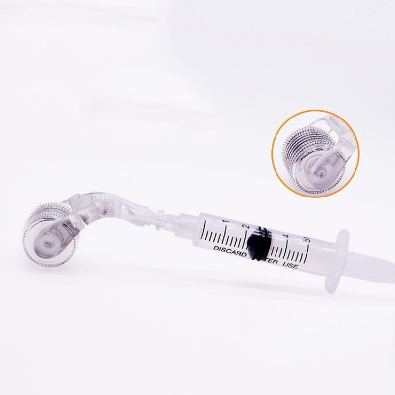 540 Titanium Derma Roller Replaceable Handle Dual-Purpose Moisturizing Anti-Wrinkle Roller Medical Facial Essence Derma Roller