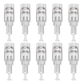 Wholesale Electric Micro Screw Needle Skin Pen Micro Needling Therapy Systems Nano Needles Cartridge Mesotherapy