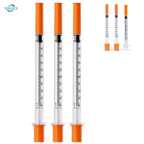 EO Sterile Disposable Insulin Syringe Tattoo 30G 31G Needle U-100 0.5ml 1ml Insulin Syringe for Tattoo Needle