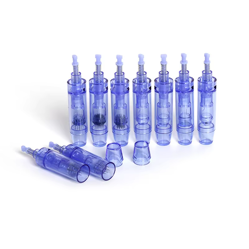 Stainless Steel A1 Pen Micro Needle Microneedling Cartridges Eyebrows Lips Permanent Makeup