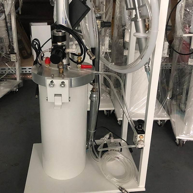 Heavy Duty 2600ML Silicone Glue Dispensing Machine Automatic Pressure Tank Dispensing Machine With Silicone Pressure Barrel