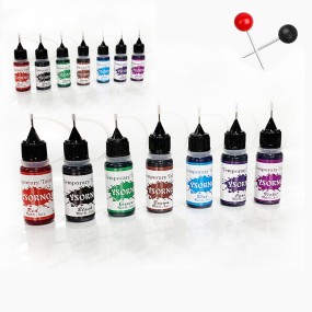 Temporary Tattoo Pigment Gel Cream Colorful 8 Colors Jagua Henna Inks 0.5oz Dye Tattoos Ink Body Paint