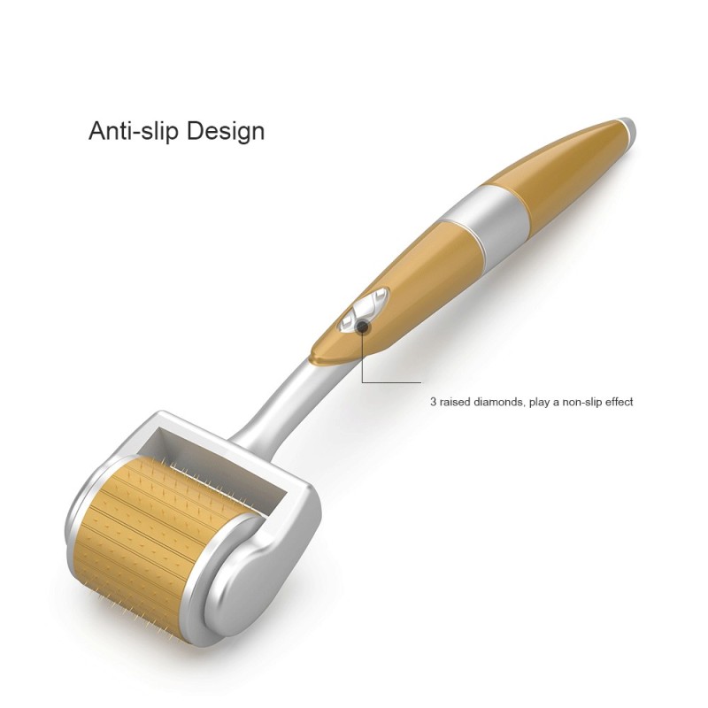 Beauty Massage 192 Microneedling Beard Growth Hair Roller Micro Needle Face Skin Care 192 Dermaroller