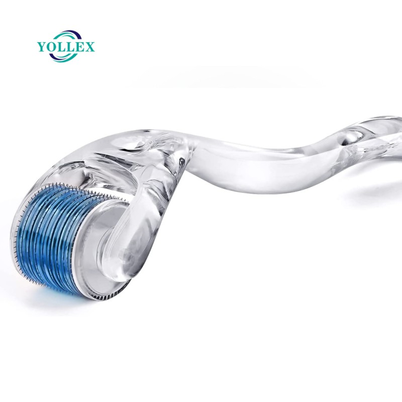 Professional 540 Titanium Needles Derma Roller Slender Yellow Green Red Dark Hair Steel Anti-Blood Blackhead & Pimple Extractor