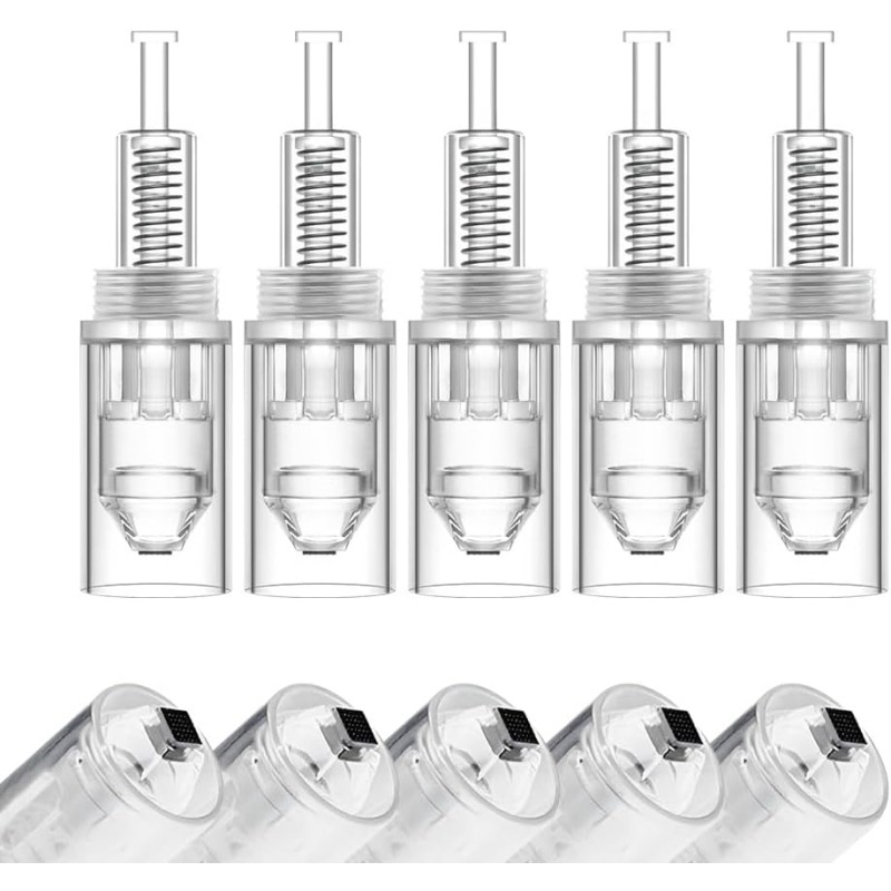 Wholesale Electric Micro Screw Needle Skin Pen Micro Needling Therapy Systems Nano Needles Cartridge Mesotherapy