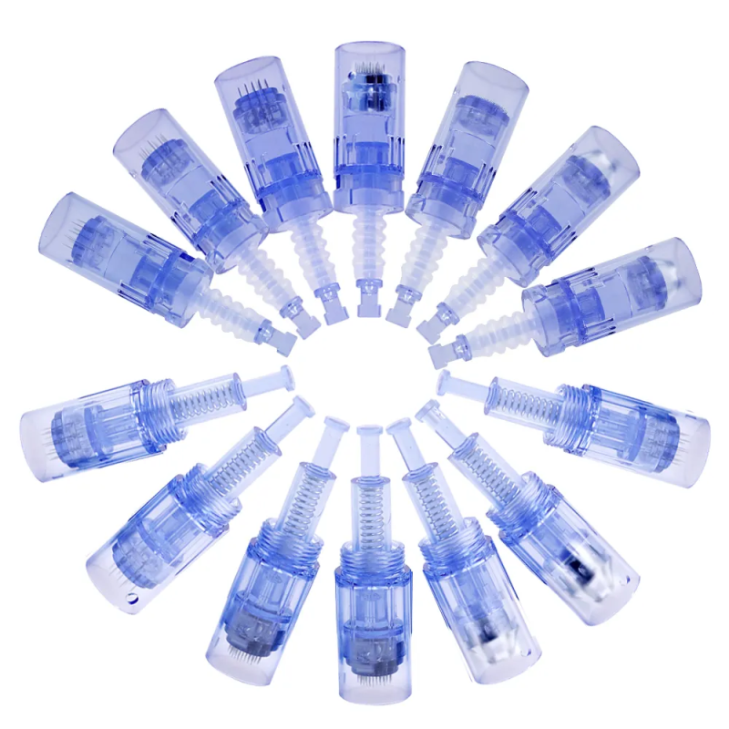 Stainless Steel A1 Pen Micro Needle Microneedling Cartridges Eyebrows Lips Permanent Makeup