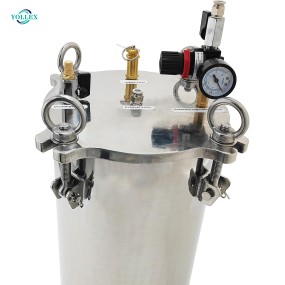 Pneumatic Glue Pressure Barrel  Stainless Steel Dispensing Machine Pressure Barrel Paint Spraying Pressure tank Storage tank