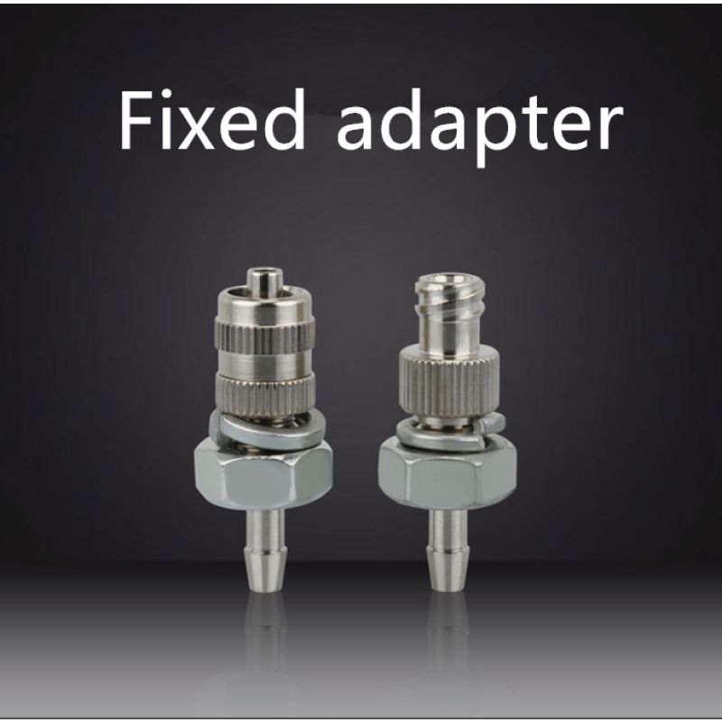 YOLLEX Nickel-plated Brass Tip Fitting Connector Barb to Male Female Dispensing Needle 6*4mm Tube Adapter