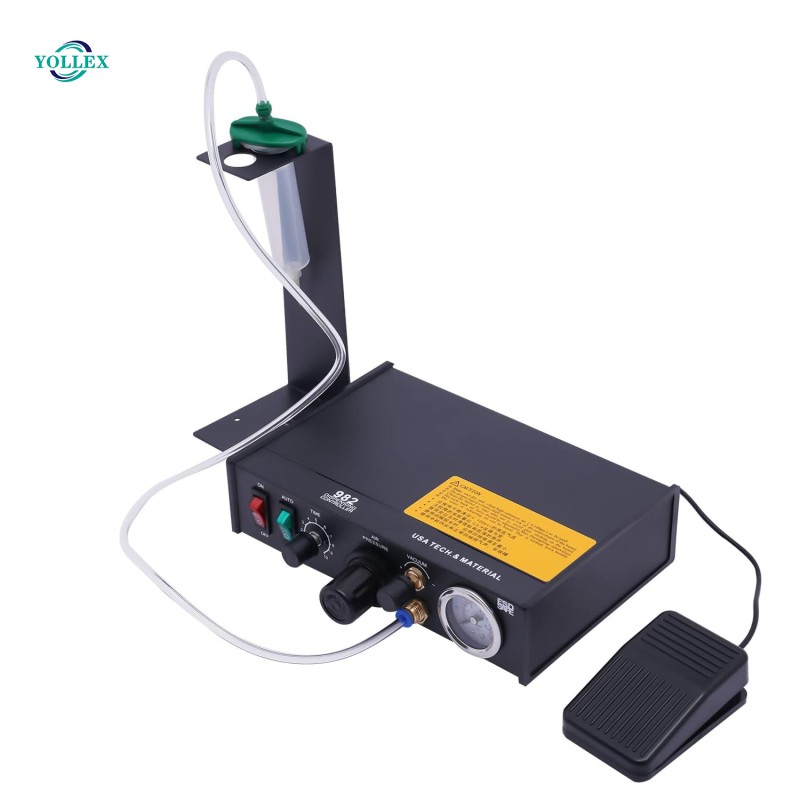 983 Pneumatic Glue Dispenser Semin Automatic Gule Dispenser Epoxy Resin Liquid Dispensing Machine for Industry