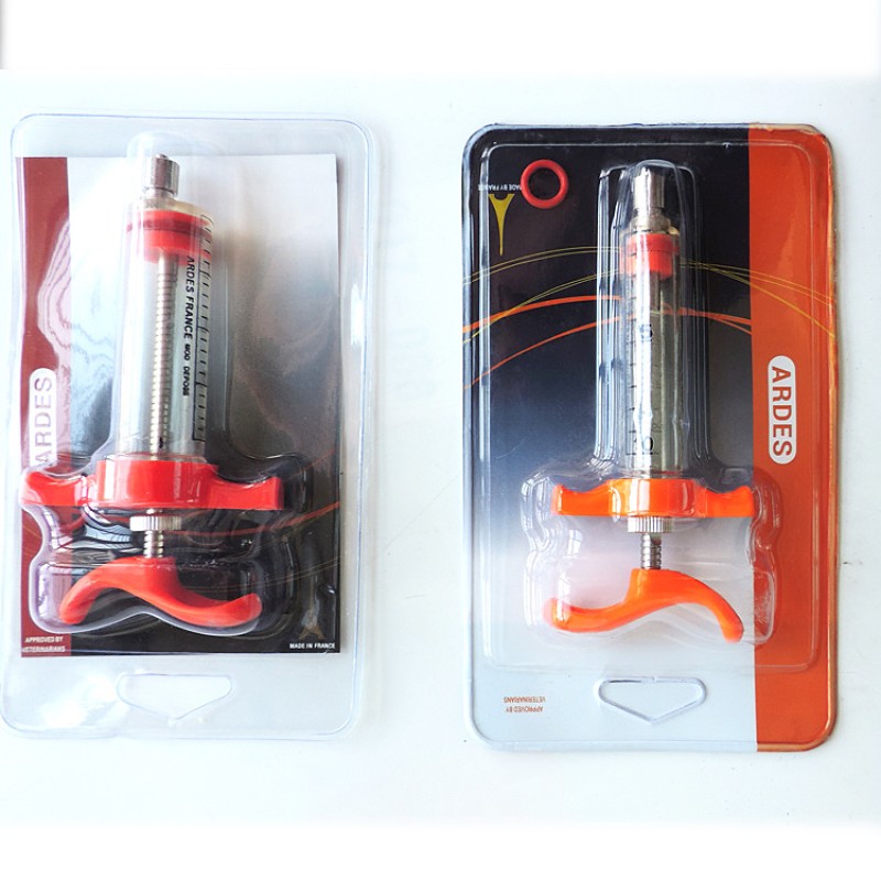 Animal Plastic Steel Syringe Injection for Animal Feeding Medical Gun Poultry