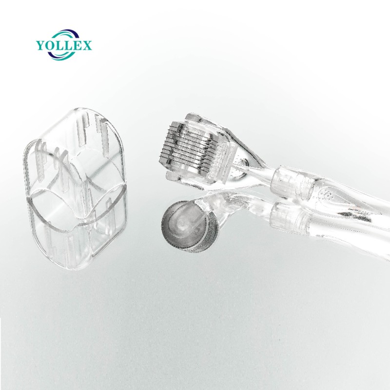 540 Titanium Derma Roller Replaceable Handle Dual-Purpose Moisturizing Anti-Wrinkle Roller Medical Facial Essence Derma Roller