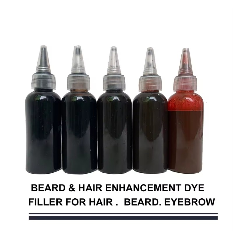 100ml Tattoo Ink Dye Henna Free Lash Brow Tint Eyebrow Stain Dye Kit Hybrid Liquid Brow Stain Kit for Eyebrow Dye Kit