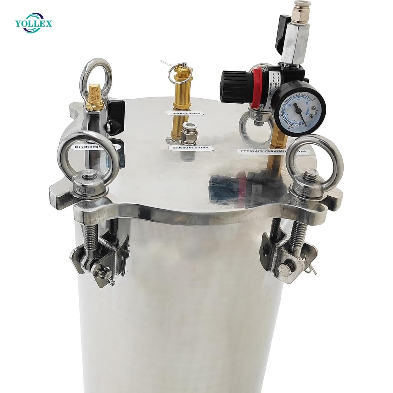 Pneumatic Stainless Steel Pressure tank Hydropneumatic tank Pressure Vessels Glue Pressure Barrel