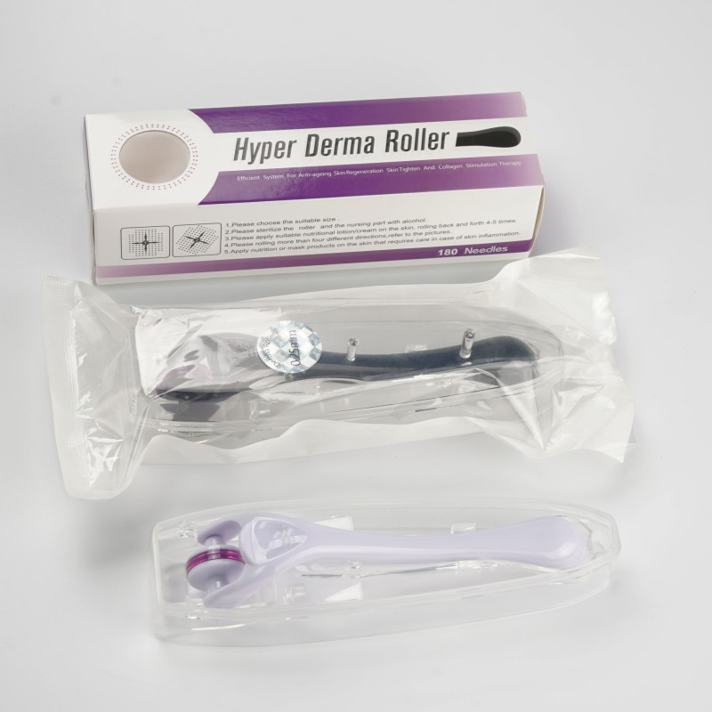 540 Miconeedling Skin Roller CE RoSH Selectable Needle Length 0.2 mm to 3mm Hair Regrowth Facial Beauty Derma Roller