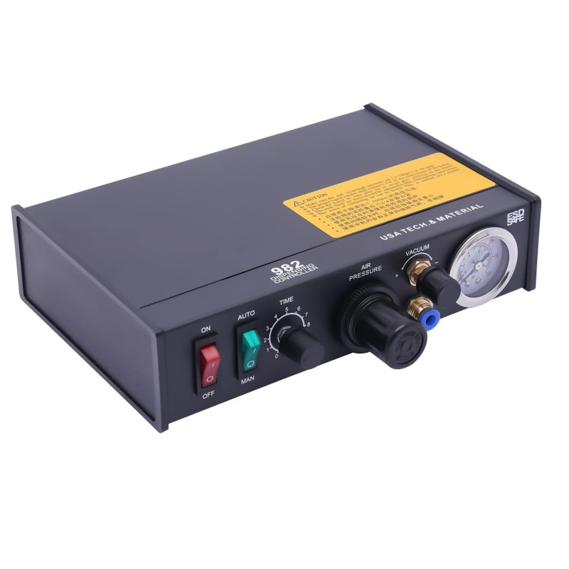 982 Auto Glue Dispenser AC 110v Automatic Solder Paste Liquid Adhesive Controller Dropper Machine Fluid Dispenser