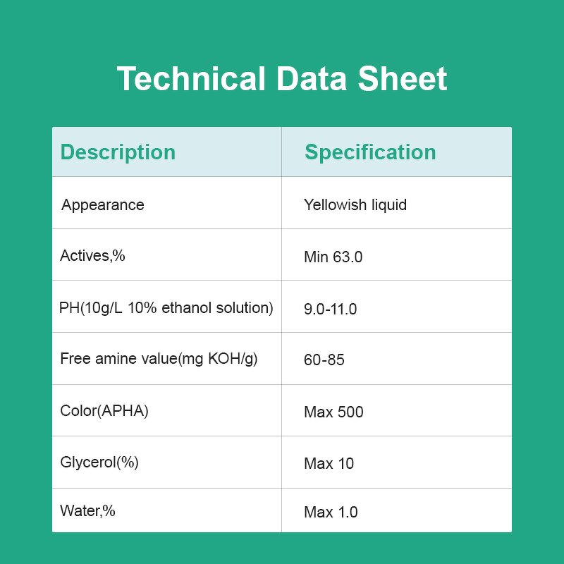 Cocamide DEA Manufacturer - Coconut Fatty Acid Diethanolamide 6501
