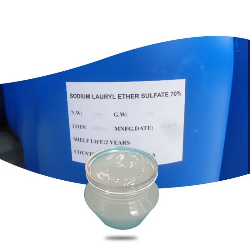 Lauryl Ether Sulfate Sodium Supplier - Texapon N70 N28 Foam Booster