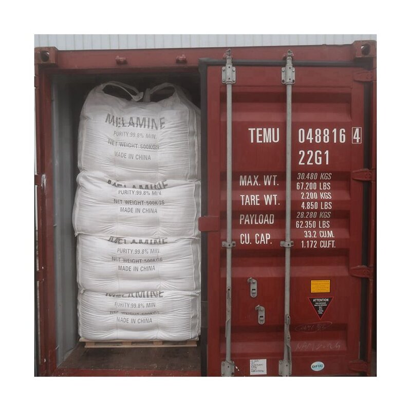 Melamine Crystal Powder Manufacturer - CAS 108-78-1 25kg Bag