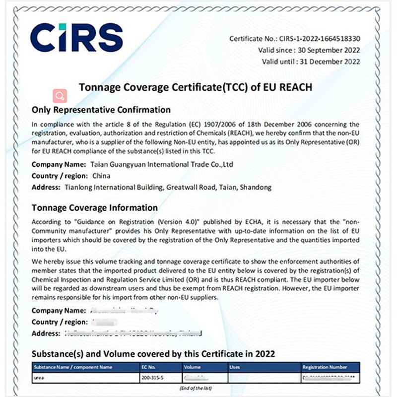 Automotive Urea Factory - 46% Prilled Industrial Grade