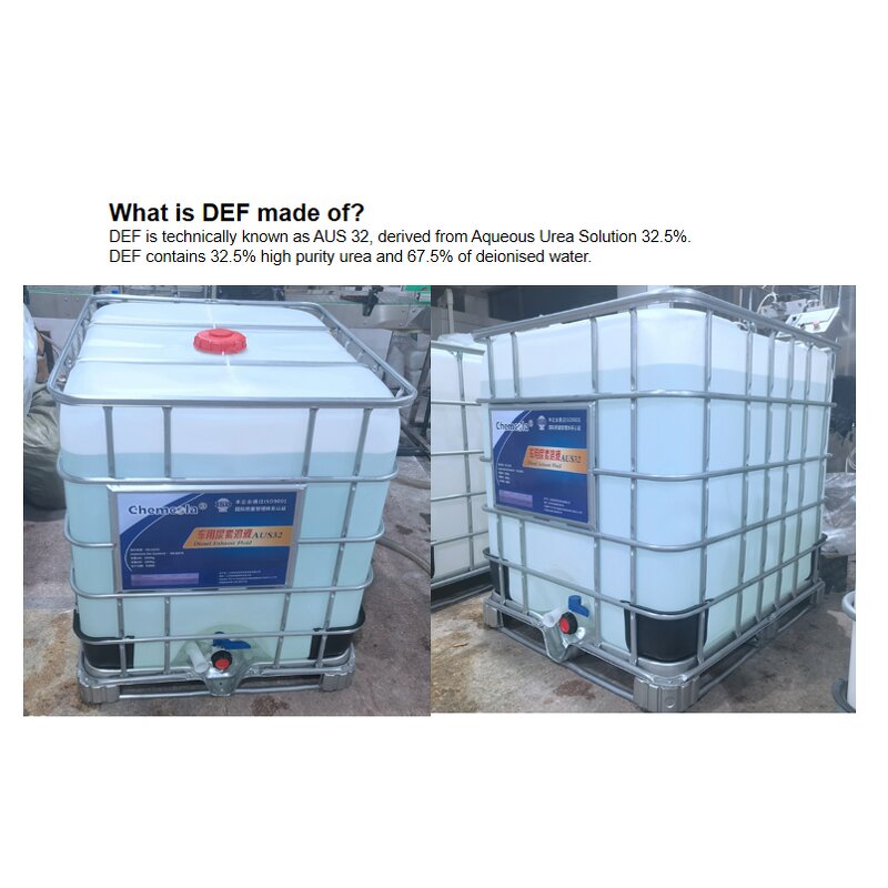DEF Urea Solution Supplier - IBC Tank 1000 Liters