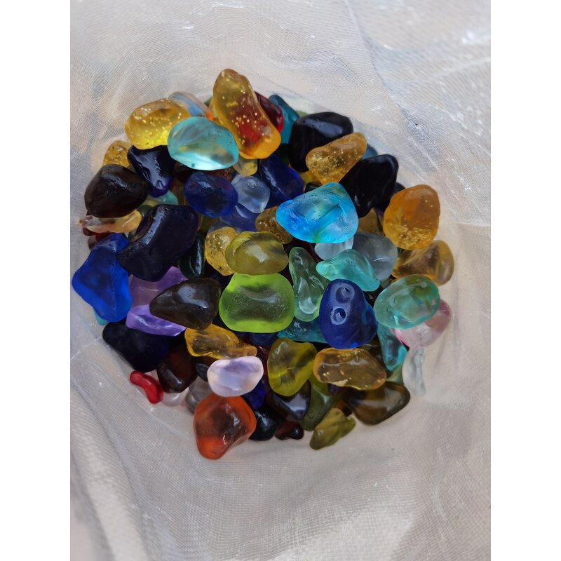 Glass Pebbles Manufacturer - Swimming Pool Use Garden Decoration
