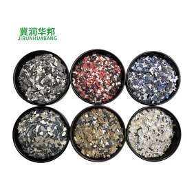 Natural Black Mica Chips Supplier - for Granite Coatings Mineral