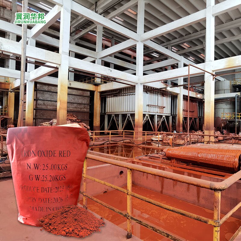 Iron Oxide Pigment Supplier - Blended Colors Red for Cement Black