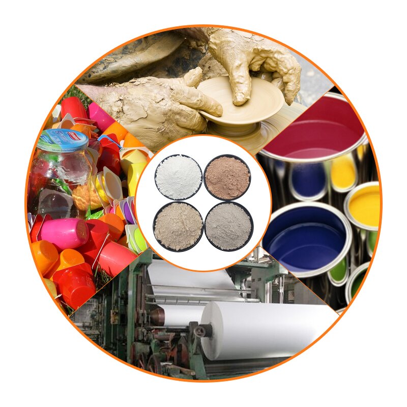 Calcined Kaolin Clay Manufacturer - High Witeness for Ceramics Paints