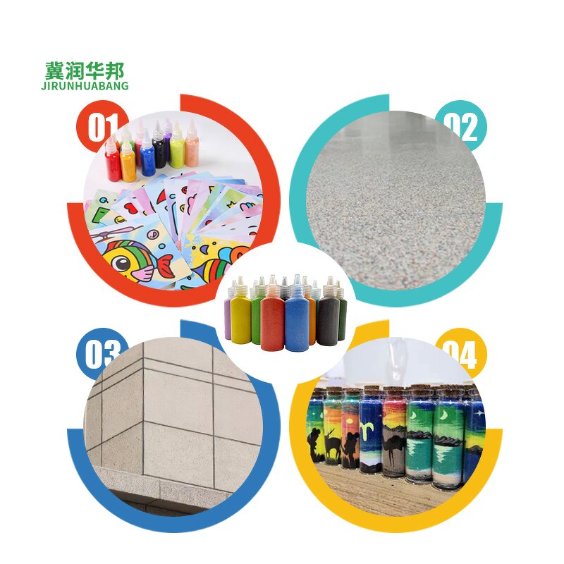 Natural Fine Color Sand Supplier - for Sand Painting Hourglass Epoxy