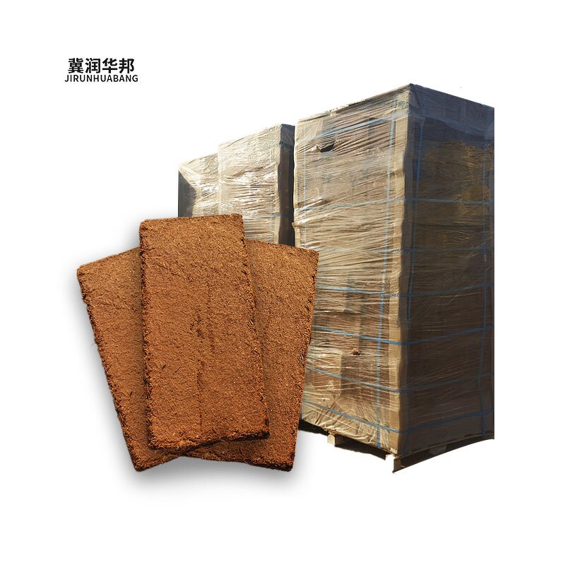 Natural Coco Coir Bricks Manufacturer - Coco Peat Brick 30x30x10cm