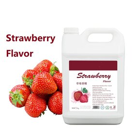 Strawberry Flavor Manufacturer - High Concentration Liquid Food Grade