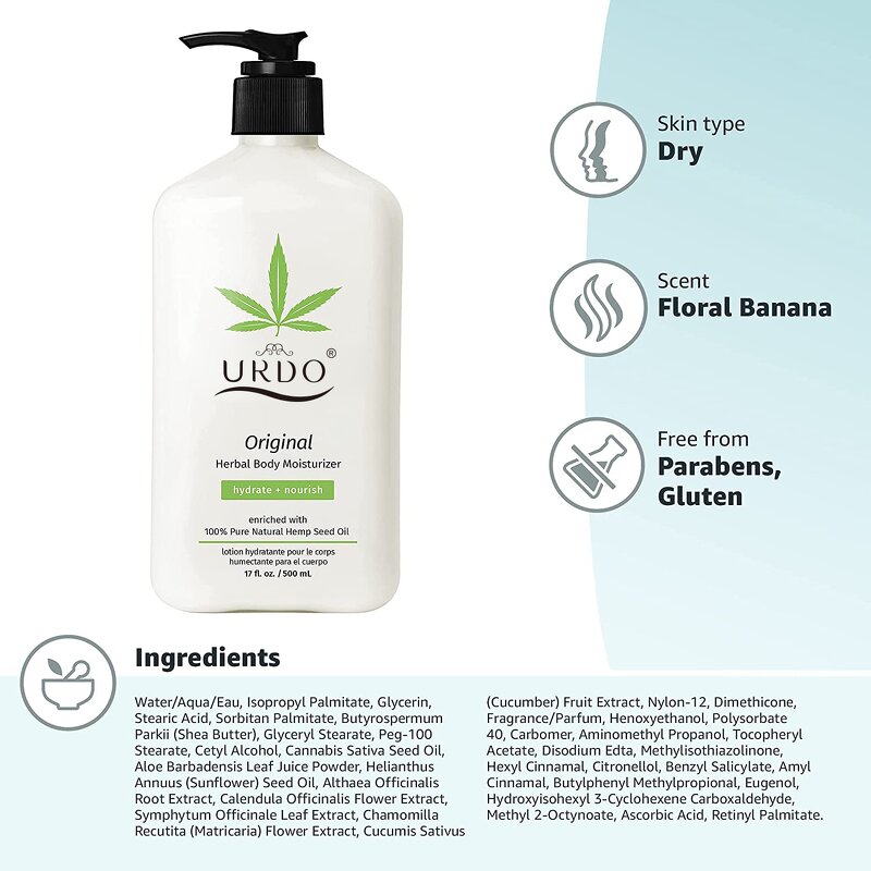 Body Cream Supplier - Shea Butter Ginseng Hemp Seed Oil