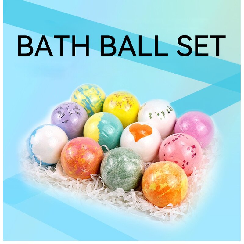Bath Bomb Manufacturer - Pearl Round Shaped with Plants Extracts