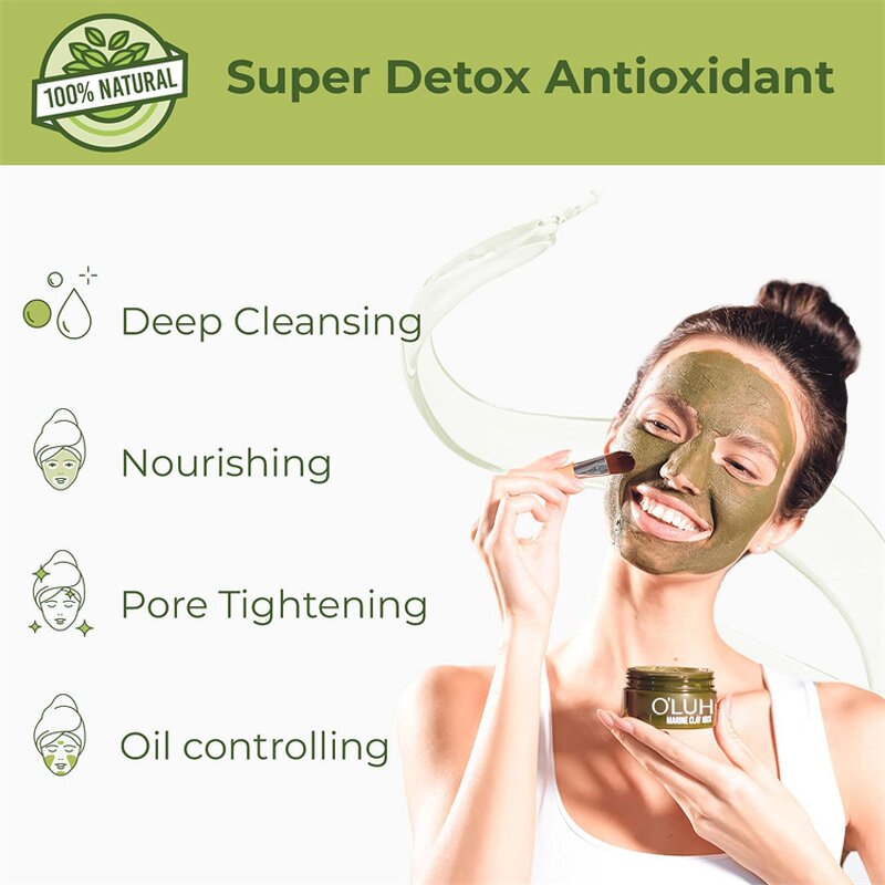 Clay Mask Manufacturer - Avocado Marine Deep Clean Mud Face Mask