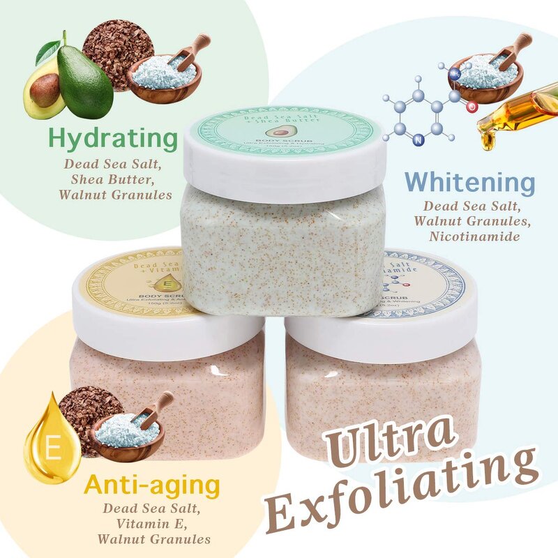 Body Scrub Manufacturer - Ice Cream Cosmetic OEM Factory