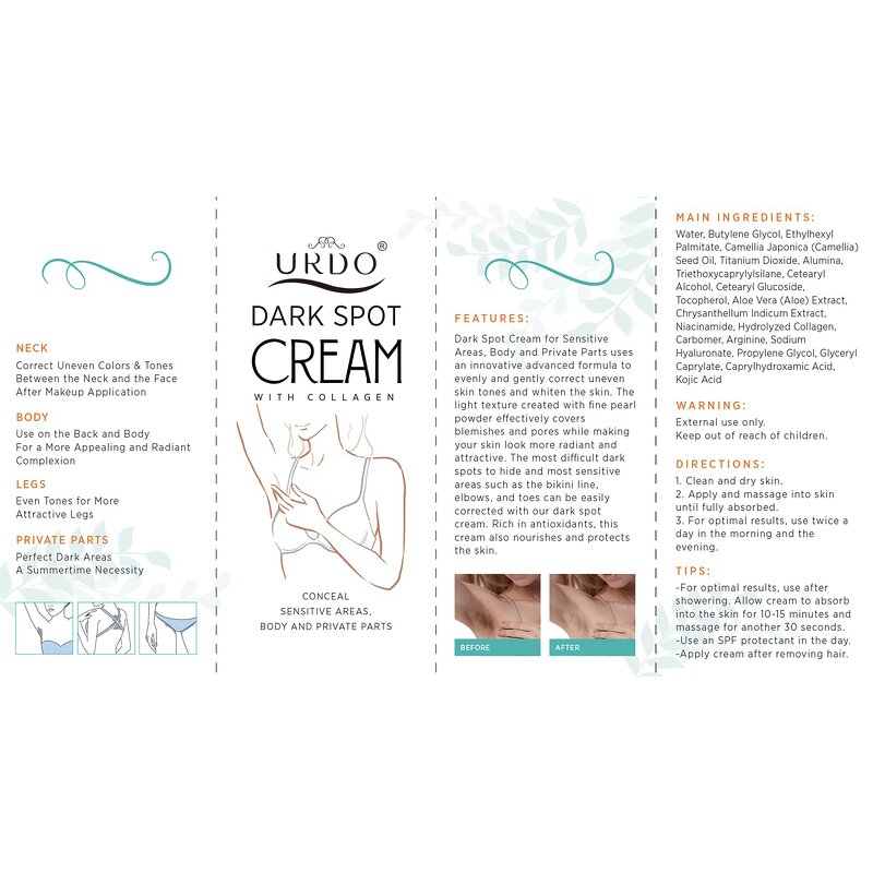 Underarm Whitening Supplier - Natural Organic Fast Instant Private