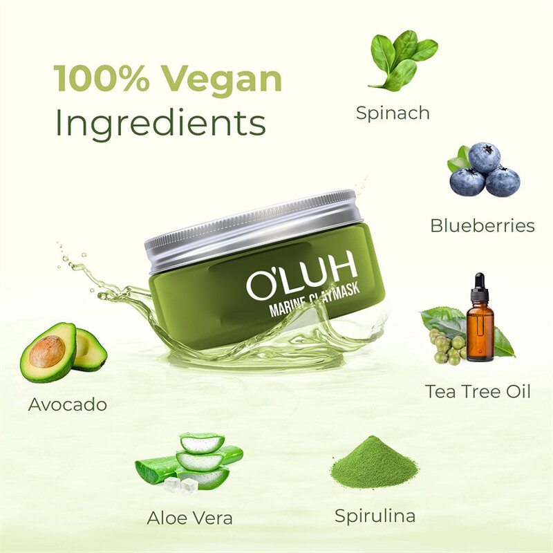 Clay Mask Manufacturer - Avocado Marine Deep Clean Mud Face Mask