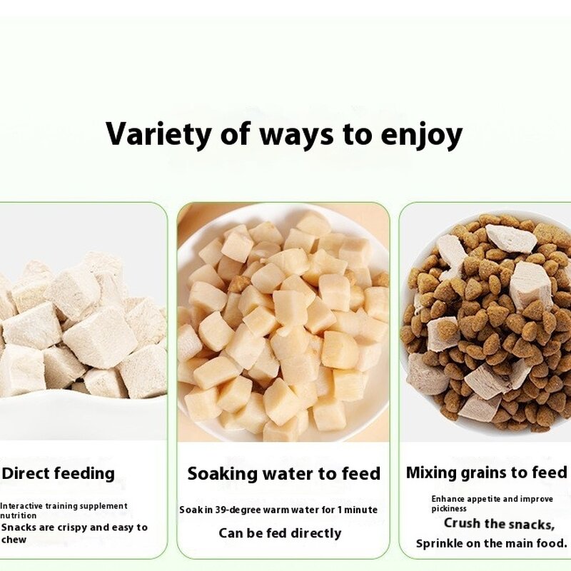 Freeze-Dried Chicken Cubes Supplier - Special Dry Food Snacks Wholesale