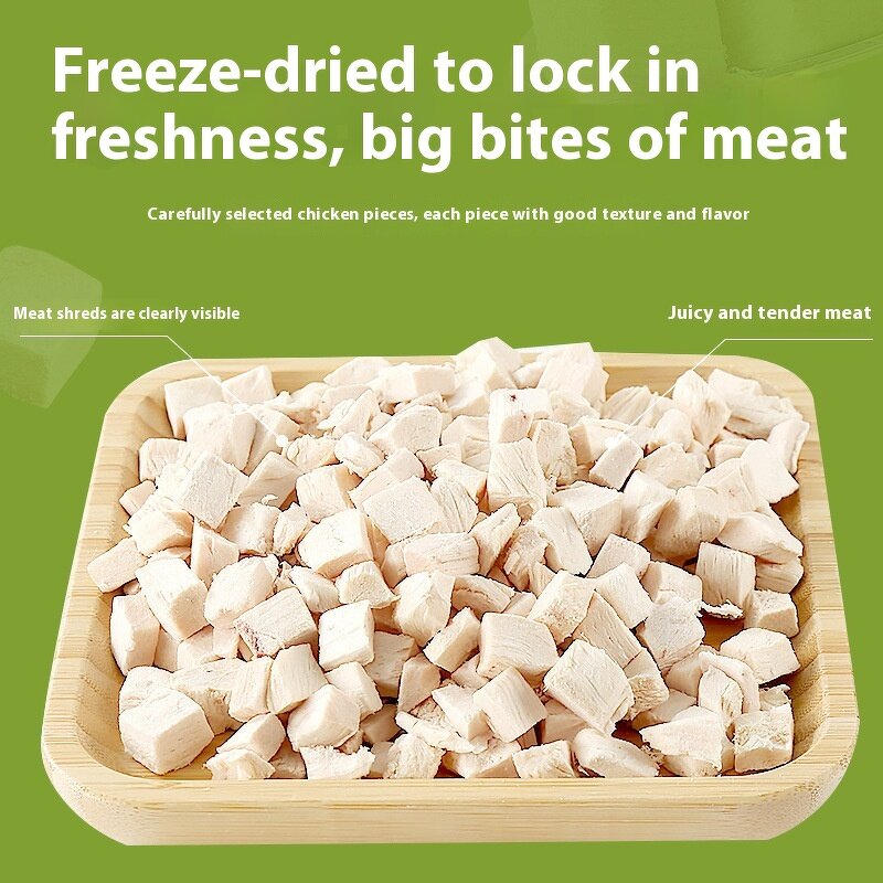 Freeze-Dried Chicken Cubes Supplier - Special Dry Food Snacks Wholesale