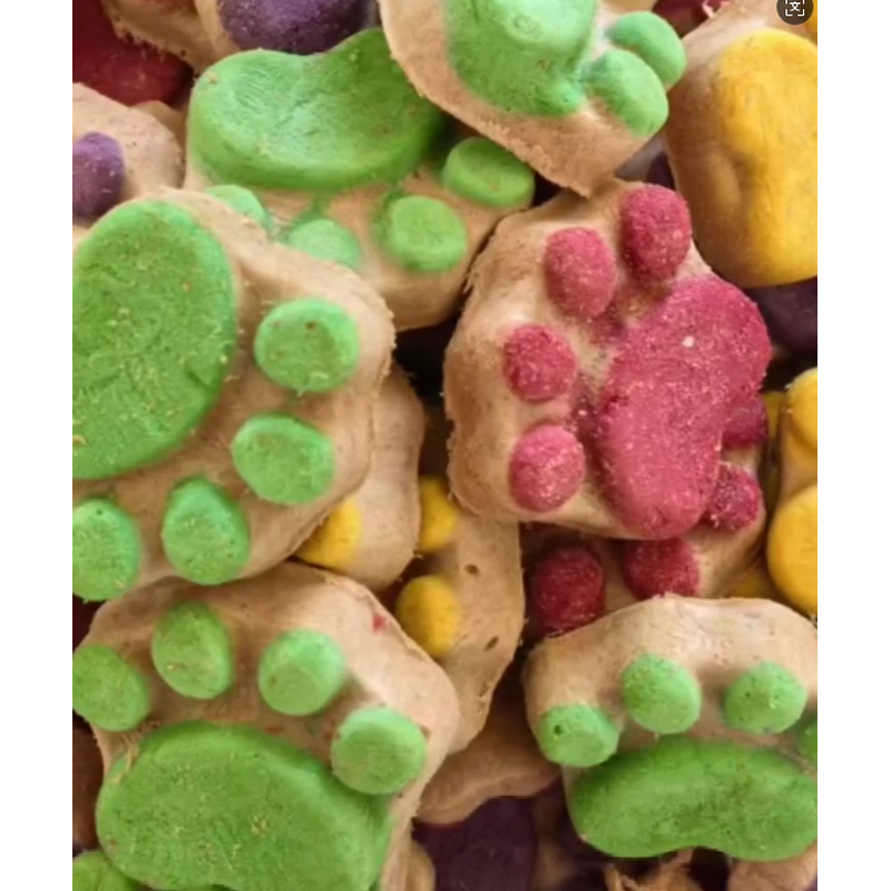 Freeze-Dried Raw Bone Meat Cakes Manufacturer - Claw-Shaped Teething