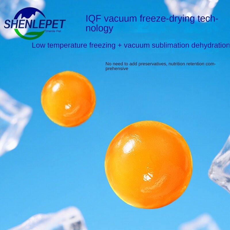 Freeze-Dried Egg Yolk Manufacturer - Lecithin Food Grade Dog Snacks