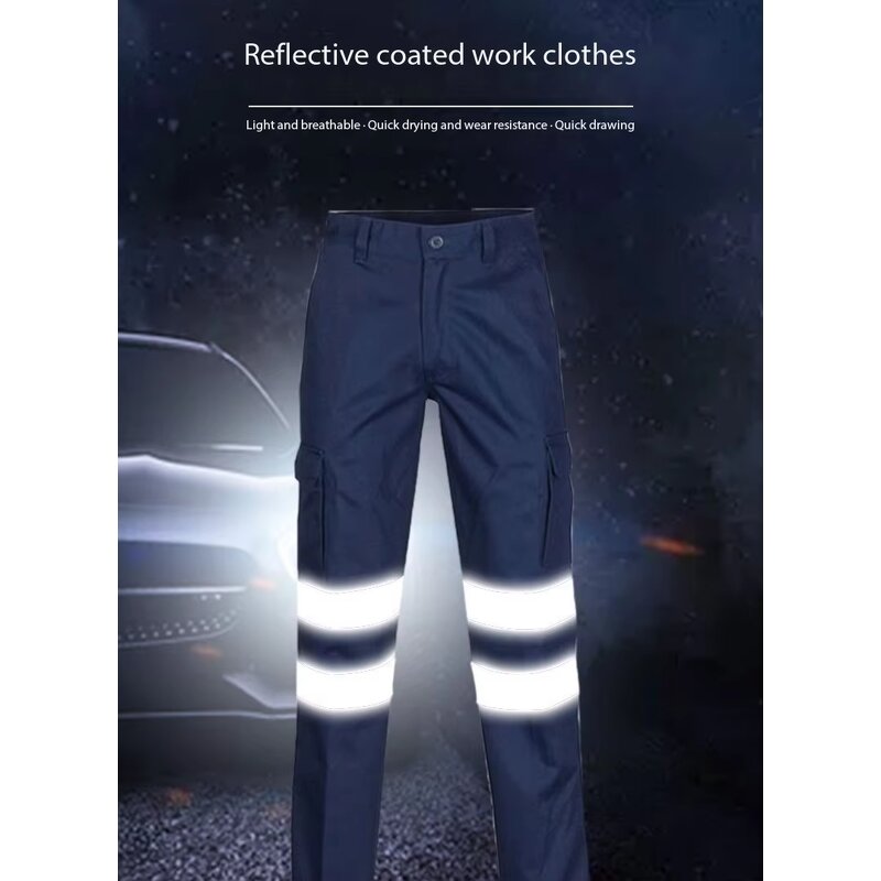 Workwear Shirt Supplier - Long Sleeve Reflective Heavy Duty
