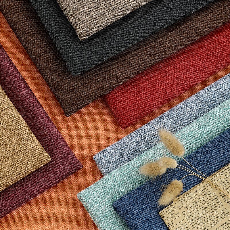 Imitation Linen Fabric Manufacturer - 600D Double-colored for Sofa