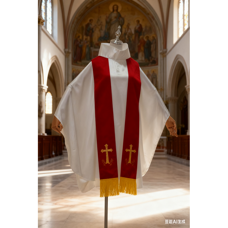 Black Robe Supplier - External Decoration Shepherd Tie Multiple Colors