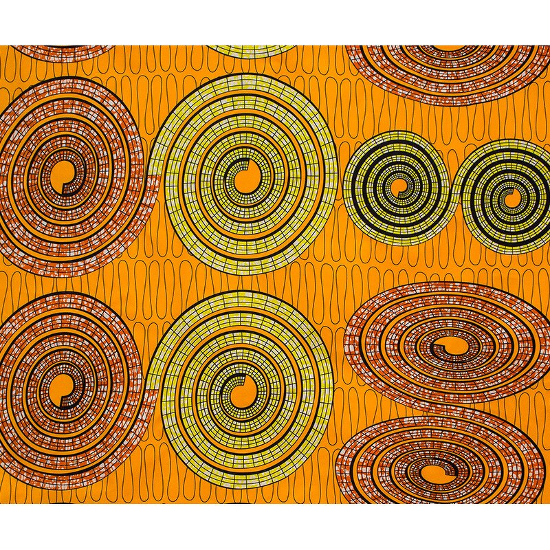 Wax Fabric Supplier - 100% Cotton Ankara Gold Sand Grand