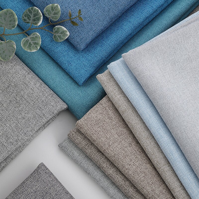 Imitation Linen Fabric Manufacturer - 600D Double-colored for Sofa