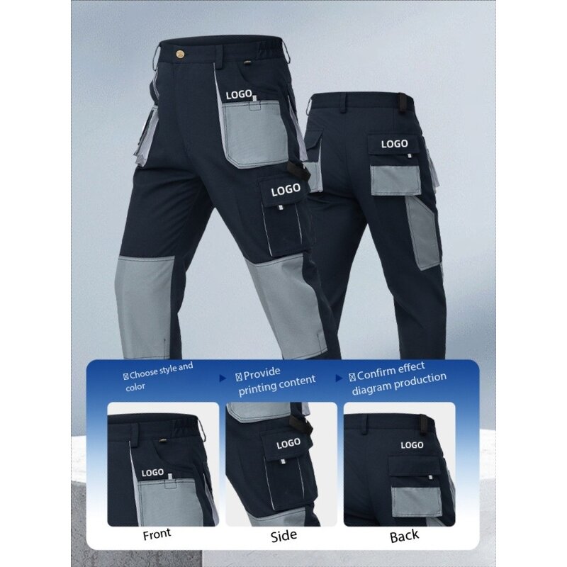 Safety Pants Manufacturer - for Construction Sites Loose Fit Custom
