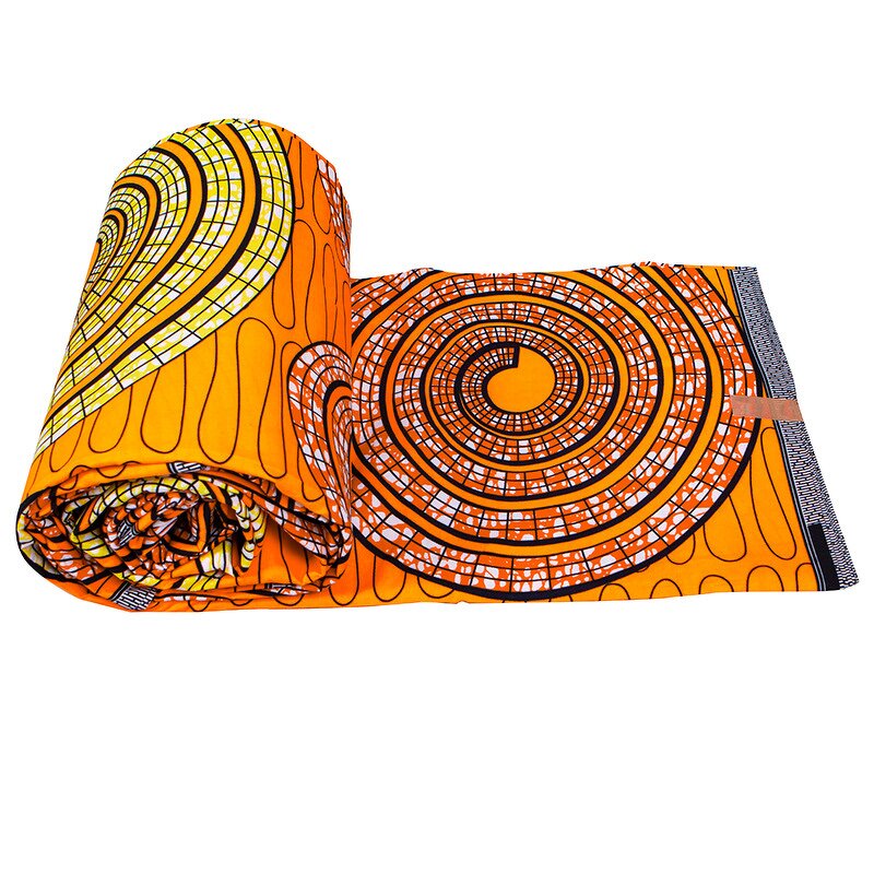 Wax Fabric Supplier - 100% Cotton Ankara Gold Sand Grand