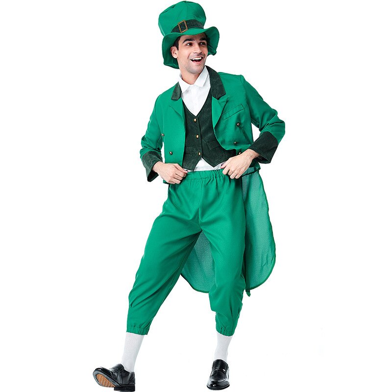 Halloween Costume Supplier - St. Patrick's Day Irish Elf Tuxedo